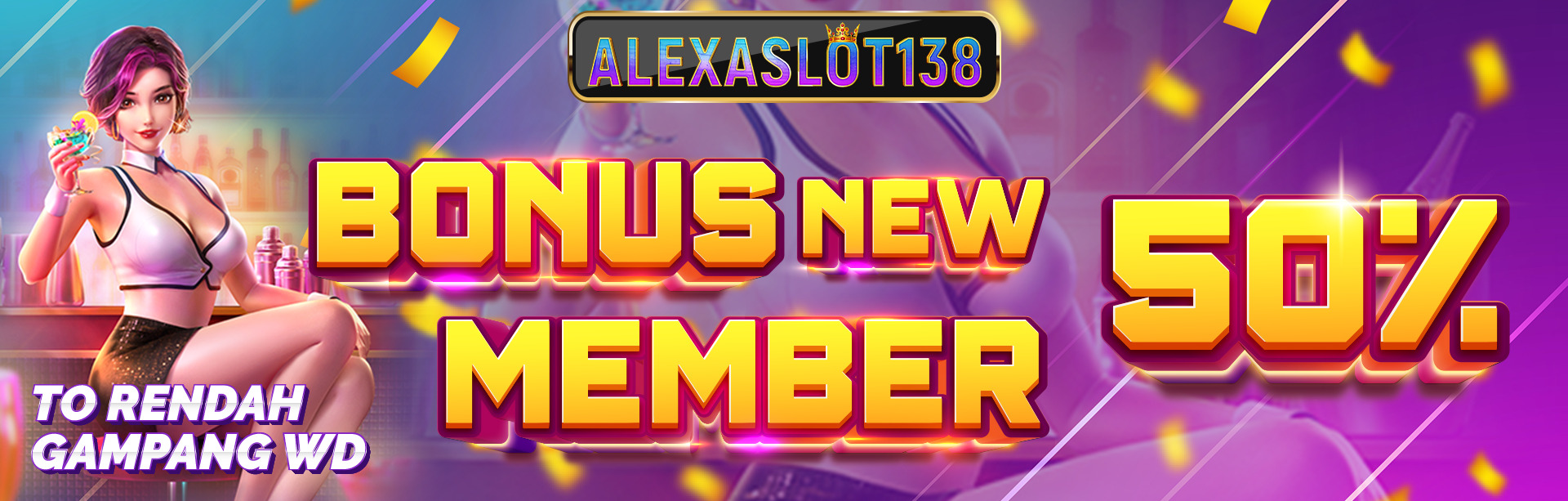 Bonus New Member 50% Alx138